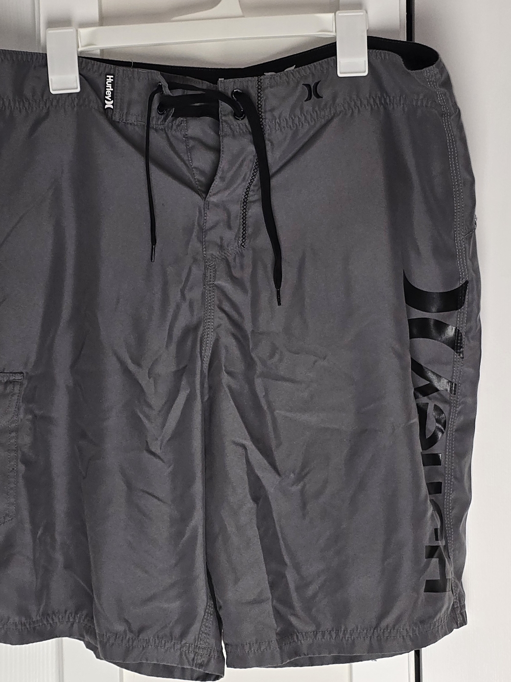 Hurley Men’s Gray Swim Trunks